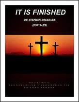 It Is Finished SATB choral sheet music cover